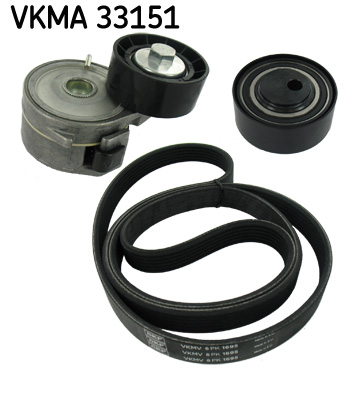 SKF VKMA 33151 Kit Cinghie Poly-V